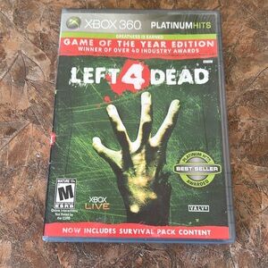 Xbox 360 Left 4 Dead - Game of the Year platinum hits